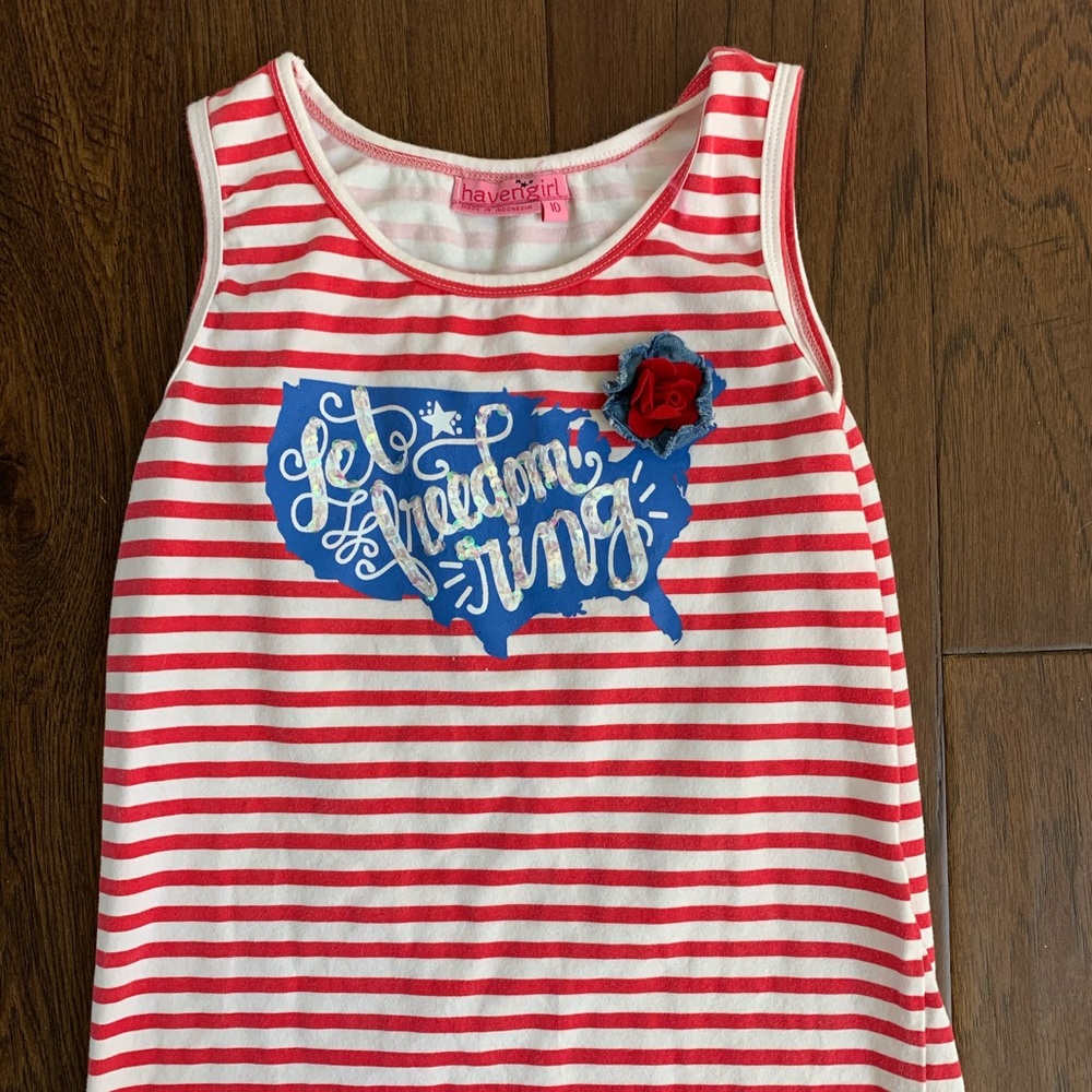 Haven Girl 4th of July shirt